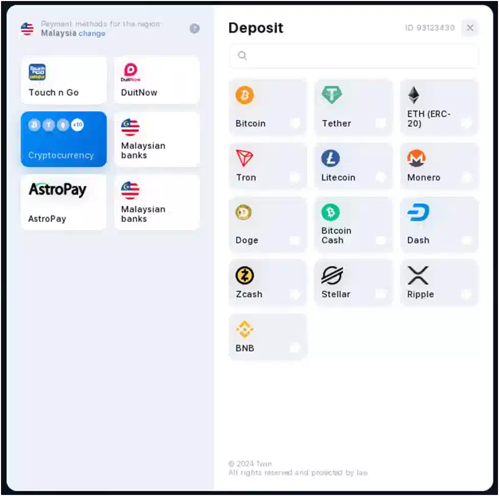 1win Deposits in Malaysia