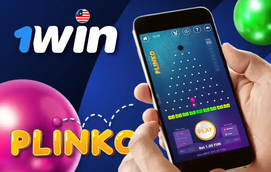 1win Plinko game app in Malaysia