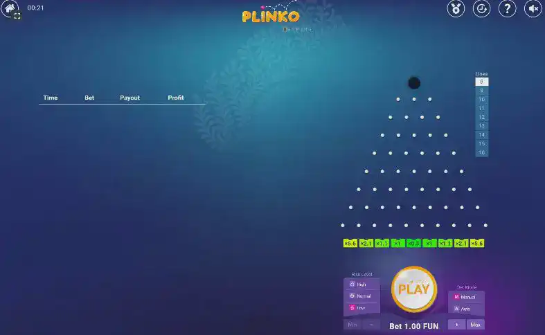 1win Plinko game in Malaysia